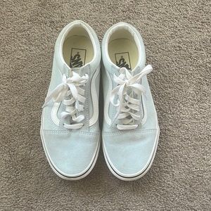BABY BLUE OLD SKOOL VANS